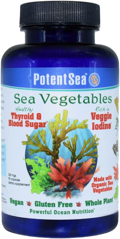 PotentSea Sea Vegetables – 540 mg (90 Capsules) - görsel 1