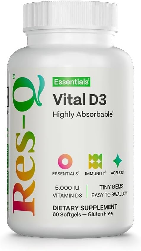 Res-Q Vital D3 3 Pack – Vitamin D3 Food Supplement - görsel 3