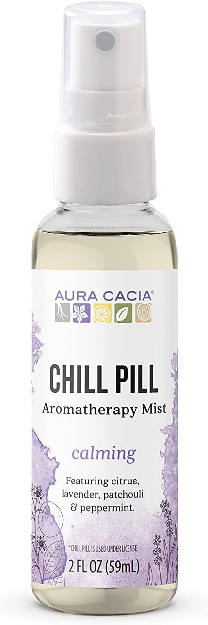 Aura Cacia Ess Sol Mist Chill Pill, 2 fl oz - görsel 1