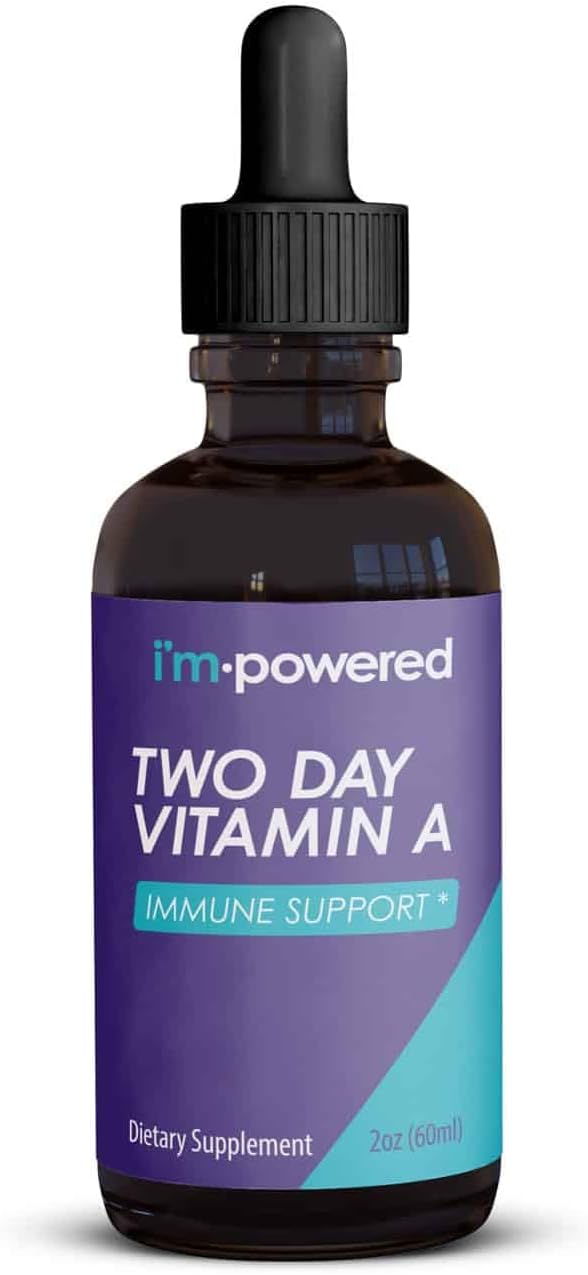 Two Day Vitamin A Drops, 2 oz, Natural, 400,000 IU per Serving - görsel 1