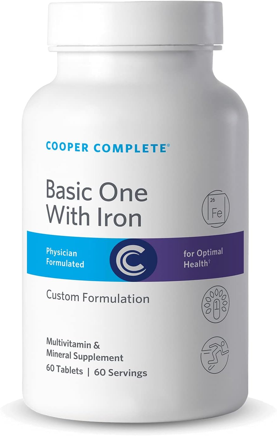 Cooper Complete Basic One Multivitamin with Iron - 60 Tablets (Pack of 2) - görsel 1