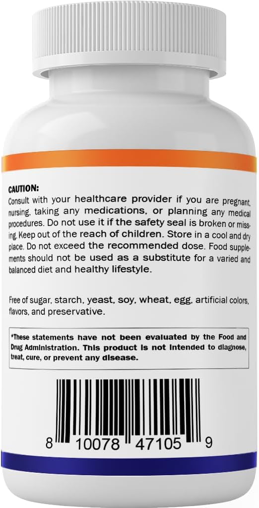 Vitamatic Apigenin 50mg – 120 Vegetarian Capsules, Plant-Based Flavonoid for Relaxation & Healthy Ageing - görsel 9