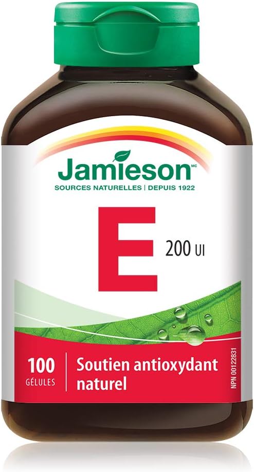Jamieson Vitamin E 200 IU, 100 Capsules - görsel 2