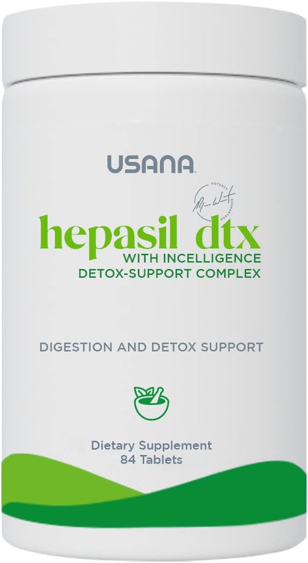 USANA Hepasil DTX with InCelligence – Liver Support Complex – 84 Tablets (28-Day Supply) - görsel 1