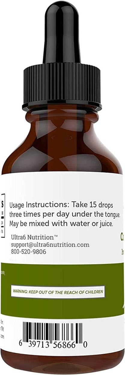 Ultra6 Nutrition Vitamin B12 Sublingual Liquid Drops – Methylcobalamin Supplement – 90-Day Supply