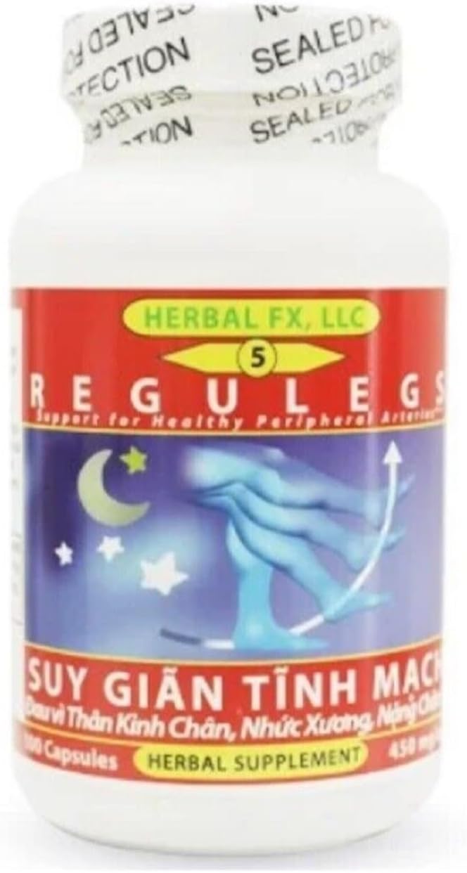 ReguLegs Dau Nhuc Chan - 100 Capsules - görsel 1