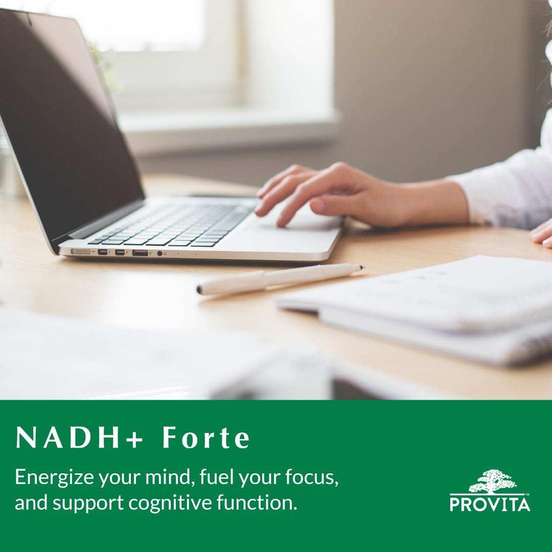 PROVITA NADH+ Forte - Cognitive Support with NADH, CoQ10 & Chlorophyll - görsel 5