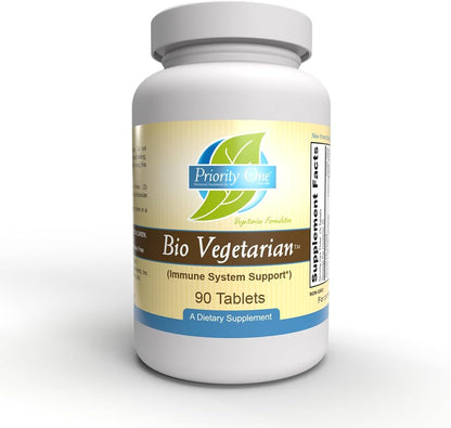 Priority One (New Size) Bio Vegetarian 90 Tablets