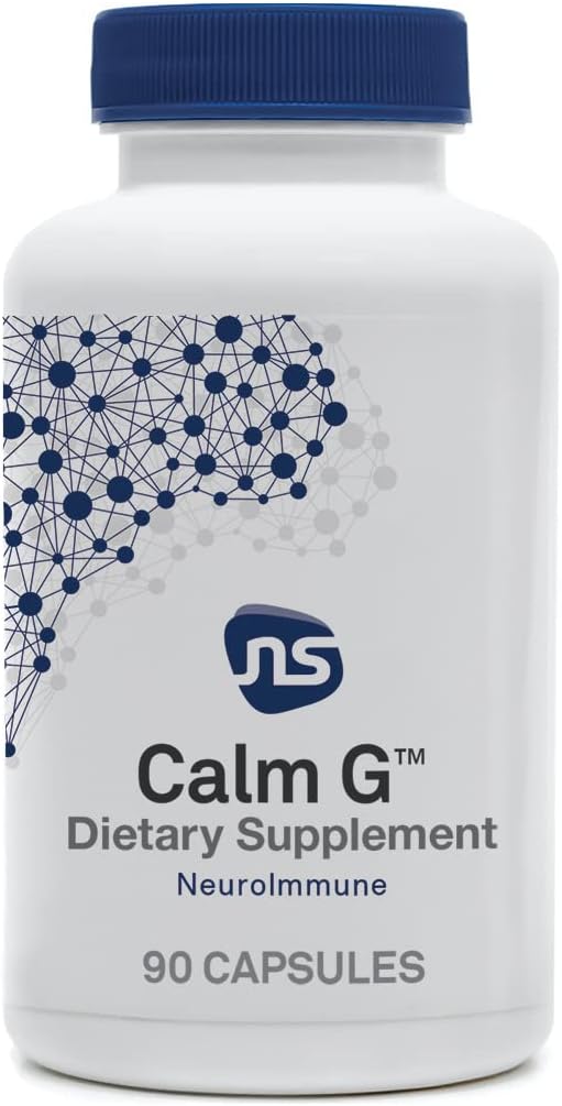 NeuroScience Calm G - Immune Support and Calm Aid with L-Theanine, CoQ10, and Antioxidants (90 Capsules) - görsel 1
