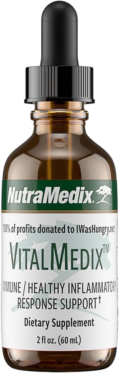 NutraMedix VitalMedix - Cat's Claw & Moringa Plant Extract - Immune & Energy Support - 59 ml