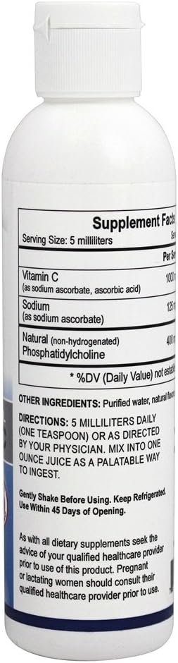 Liposomal Vitamin C with Phosphatidyl Choline – 96% Absorption for Optimal Cellular Delivery - görsel 2