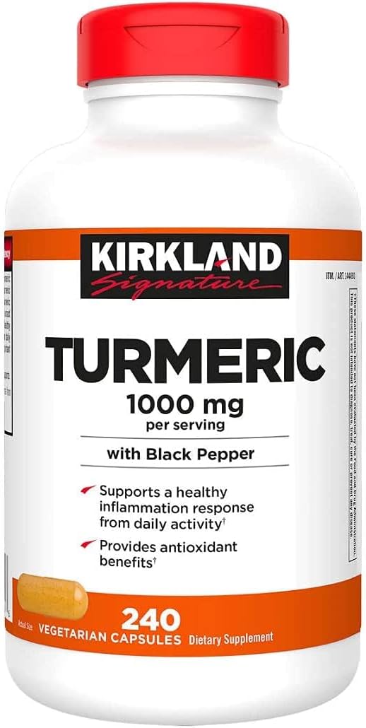 Just Grown Turmeric 1000 mg, 240 Capsules - görsel 1