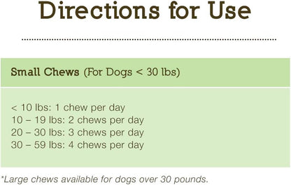 Herbsmith Senior Dog Wisdom – Canine Dementia Supplement – 60 Small Chews