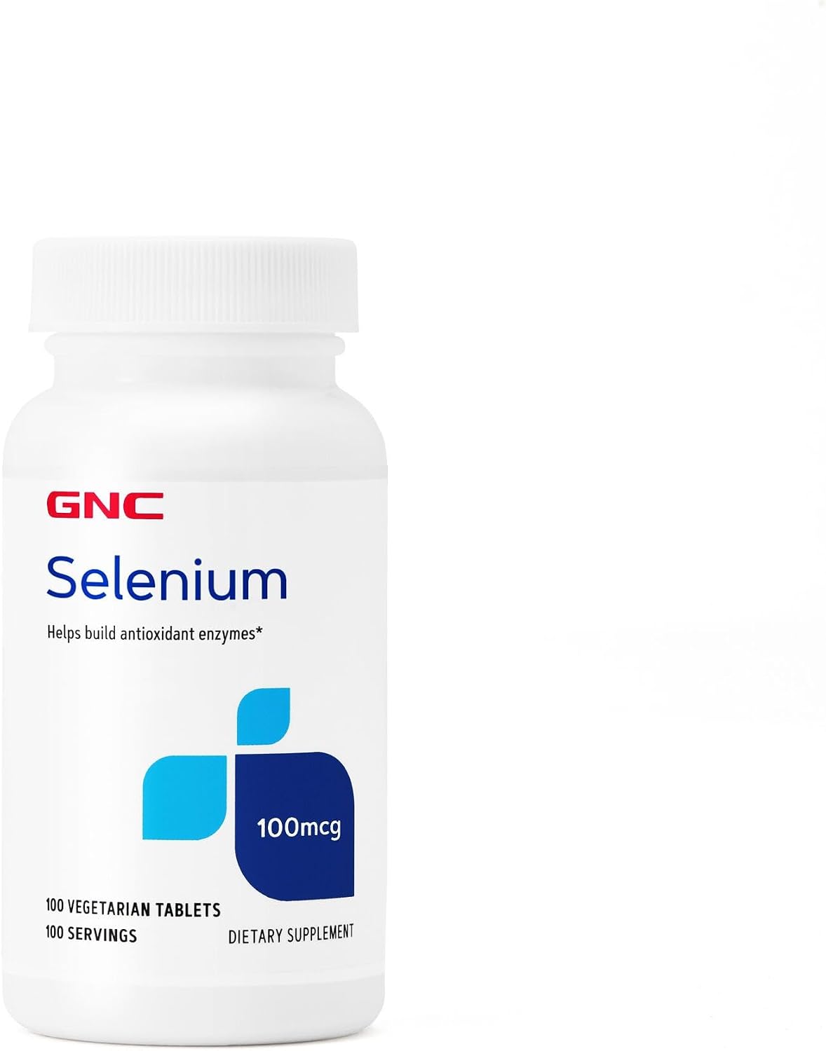 GNC Selenium 100mcg – 100 Vegetarian Tablets - görsel 1