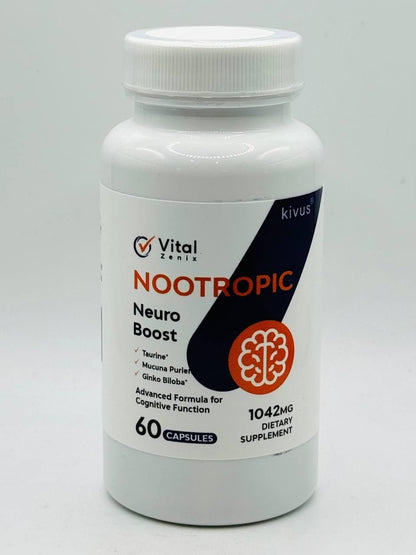kivus Vital Zenix - Vital Zenix Advanced Capsules (2 Pack, 120 Capsules)