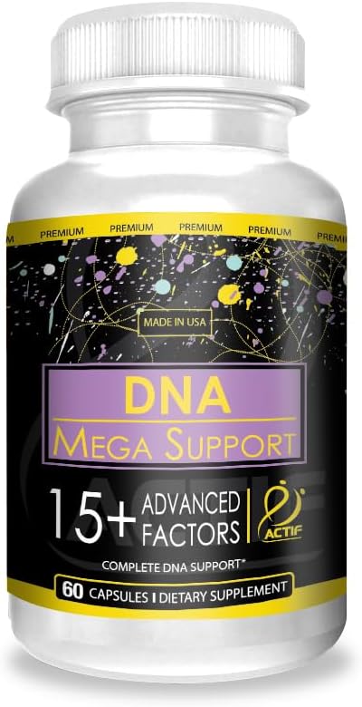 ACTIF DNA Mega Support with 15+ Advanced Factors, 60 Capsules