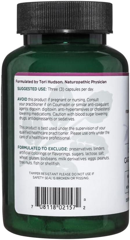 Vitanica VasoBlend, Cardiovascular Support, Vegan, 90 Capsules - görsel 3
