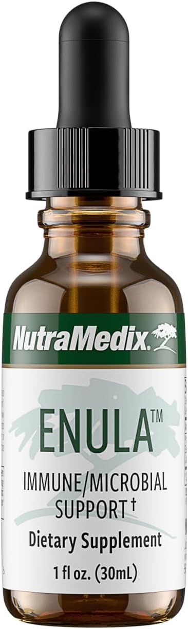 NutraMedix Enula Liquid Drops for Antioxidant & Immune Support – Elecampane Root & Jalap Root Extract to Promote Healthy Immune Defence – Bio-available Herbal Supplement (60ml) - görsel 9