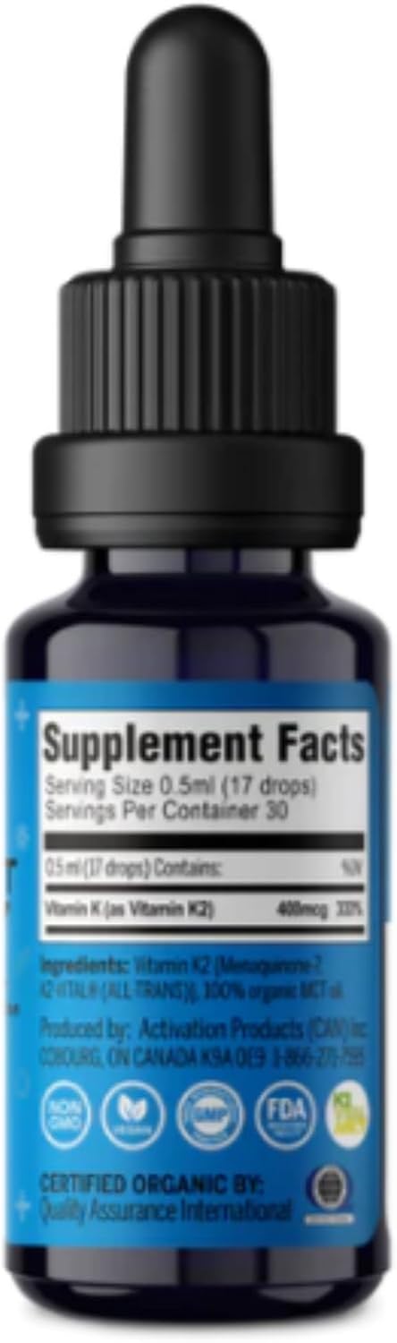 ACTIVATION Perfect K2 MK-7 Liquid Supplement - görsel 3