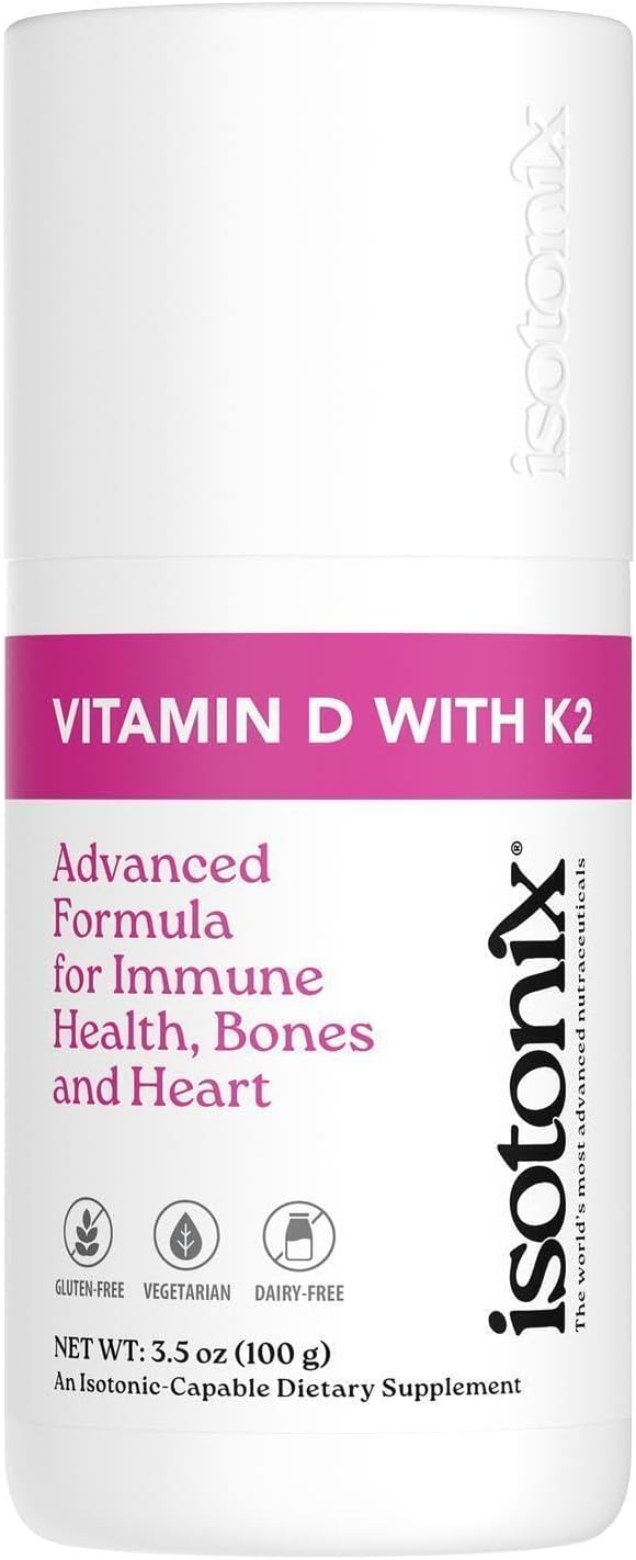 Isotonix Vitamin D with K2 – Isotonic Powder, Supports Calcium Utilisation, Bone Health & Immune Support (30 Servings) - görsel 1