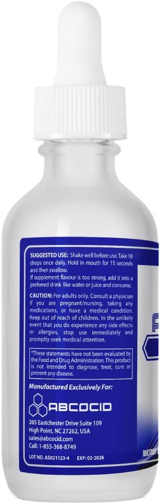Monolaurin Liquid Extract 900 mg, 4.8 oz (158 Servings) - Made in the USA