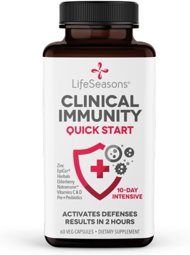 LifeSeasons Clinical Immunity Quick-Start 60 Capsules - görsel 1