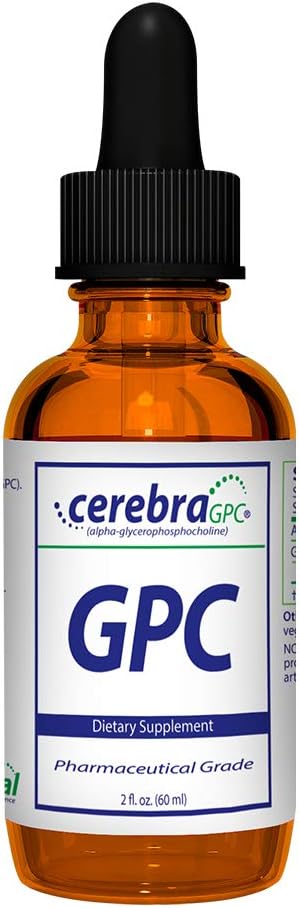Cerebra GPC Liquid - L-Alpha Glycerophosphocholine Supplement, 60 ml - görsel 1