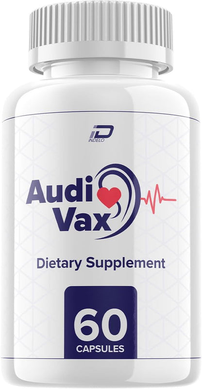 AudiVax Max Ear Support Capsules - Ear Health Supplement for Inner & Middle Ear