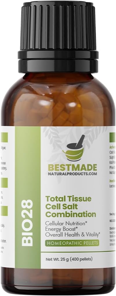 Bestmade Total Tissue Cell Salt Mineral Combination BIO28 – 350 Pellets - görsel 1