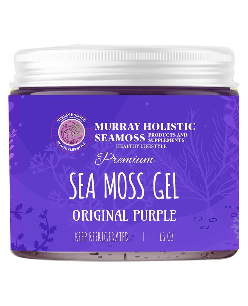 Organic Raw Purple Chondrus Crispus (Irish Moss) Sea Moss Gel - 227 g - görsel 9