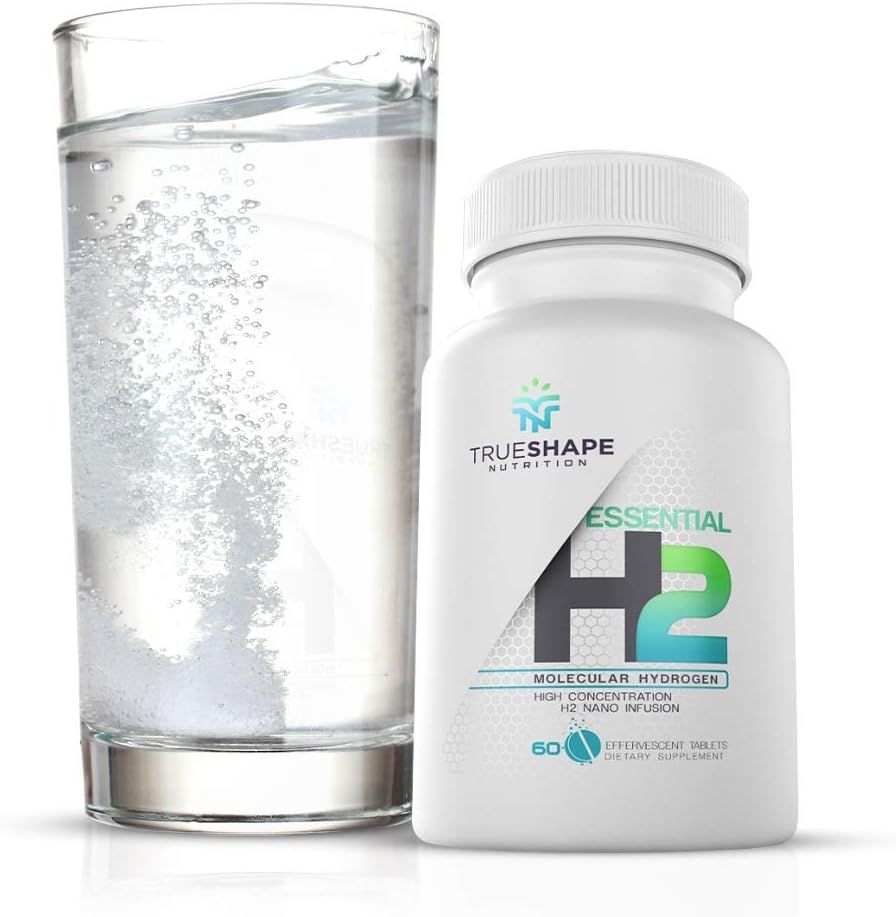 Essential H2 Fizzy Molecular Hydrogen Tablets – Unflavoured, 60 Servings - görsel 1