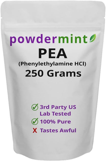 Phenylethylamine Supplement (125g) Phenethylamine HCL Form