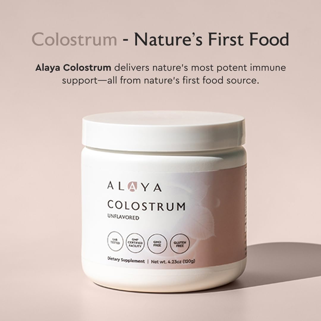 Alaya Naturals Bovine Colostrum Powder – Superfood for Gut Health, Immune Support and Muscle Recovery - görsel 2