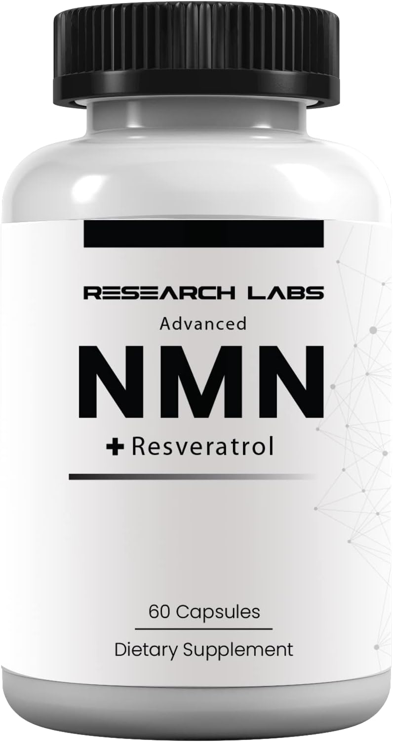 Research Labs Advanced NMN Resveratrol & Betaine (TMG) Longevity Formula - görsel 1
