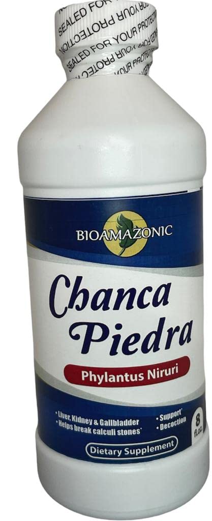Chanca Piedra Liquid Extract - 8oz (240ml) - Phyllanthus Niruri - görsel 1