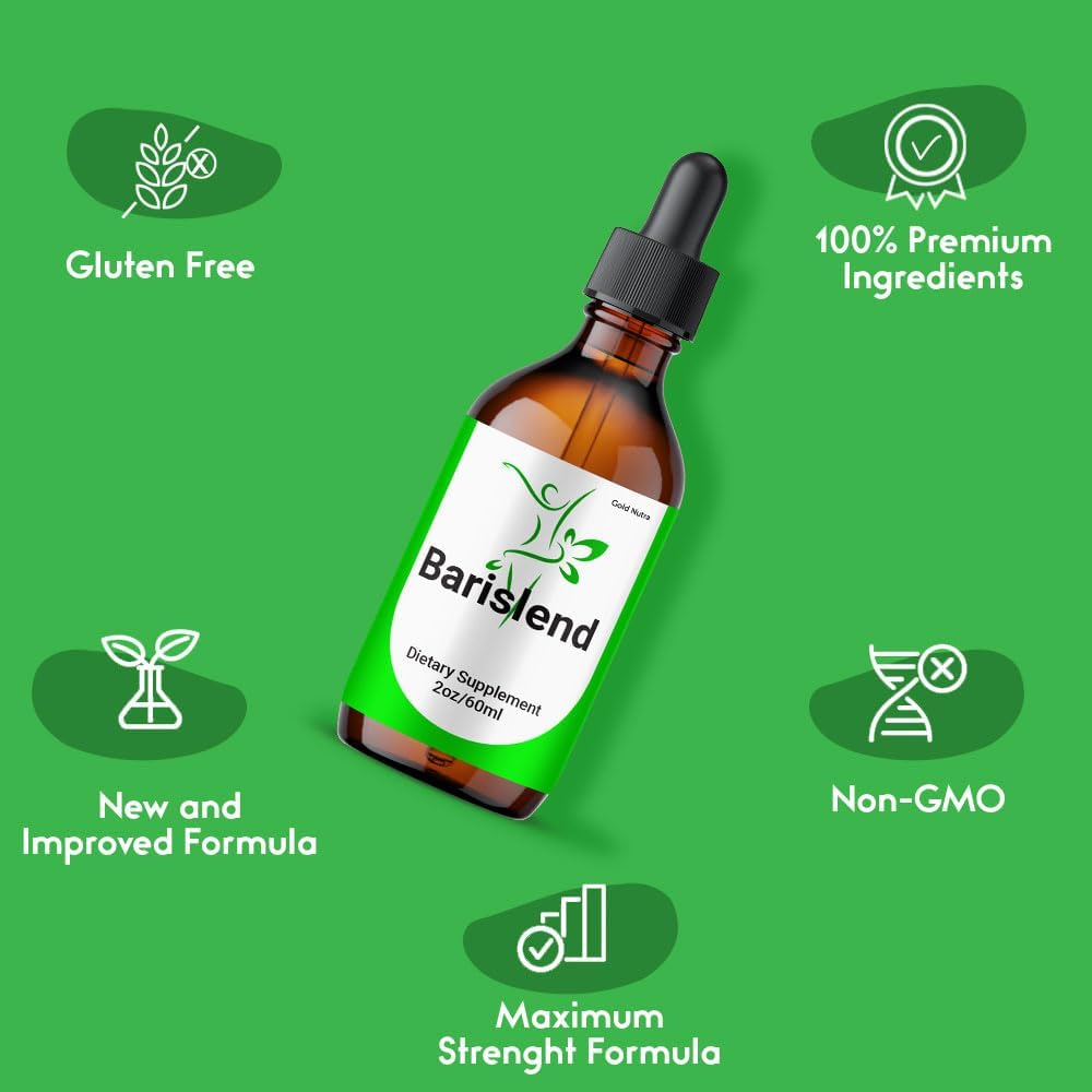 Barislend Drops - All Natural Max Strength Formula Liquid Supplement (60 ml) - görsel 2