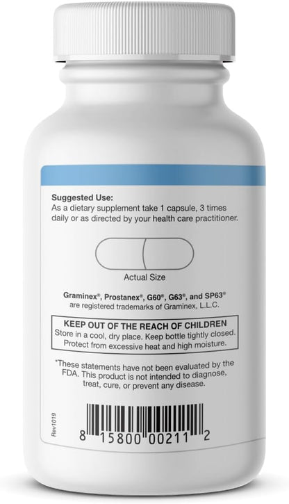 Graminex Prostanex - Prostate Support Supplement with Flower Pollen Extract and Saw Palmetto, 90 Capsules