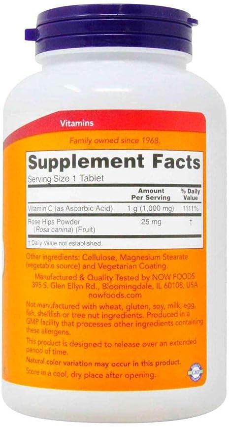NOW Foods C-1000 Capsules, 100 Capsules (4 Pack) - görsel 2