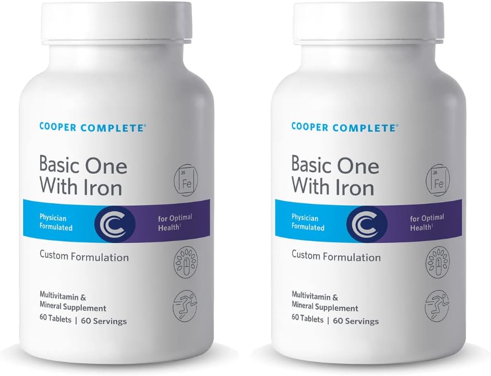 Cooper Complete Basic One Multivitamin with Iron - 60 Tablets (Pack of 2) - görsel 6