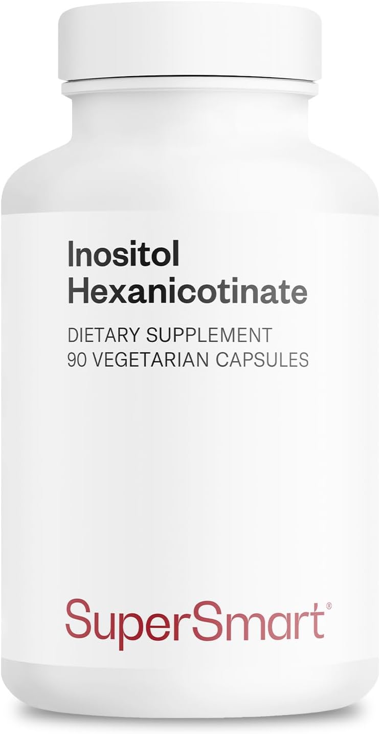 Supersmart Inositol Hexanicotinate 1500mg – Flush-Free Vitamin B3 Supplement, 90 Capsules - görsel 1