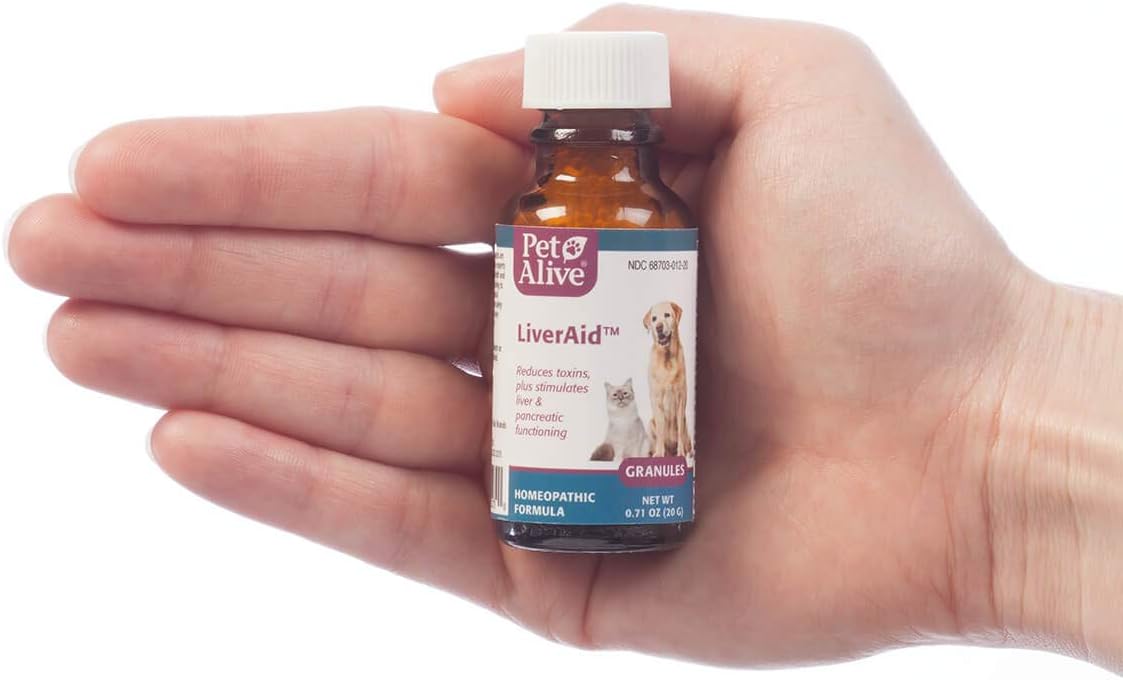 PetAlive LiverAid Granules - Homeopathic Liver Support for Dogs and Cats - görsel 4