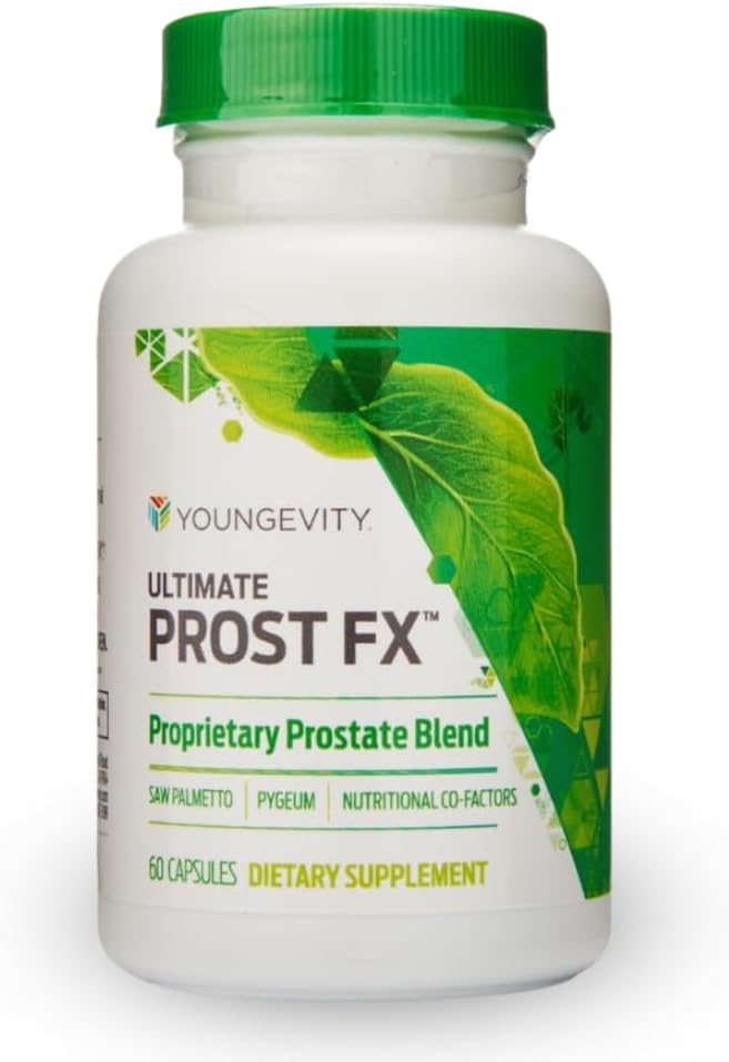 Youngevity Ultimate Prost Fx - Saw Palmetto + 9 Herb Blend for Men's Prostate Health - 60 Capsules (Pack of 2) - görsel 8
