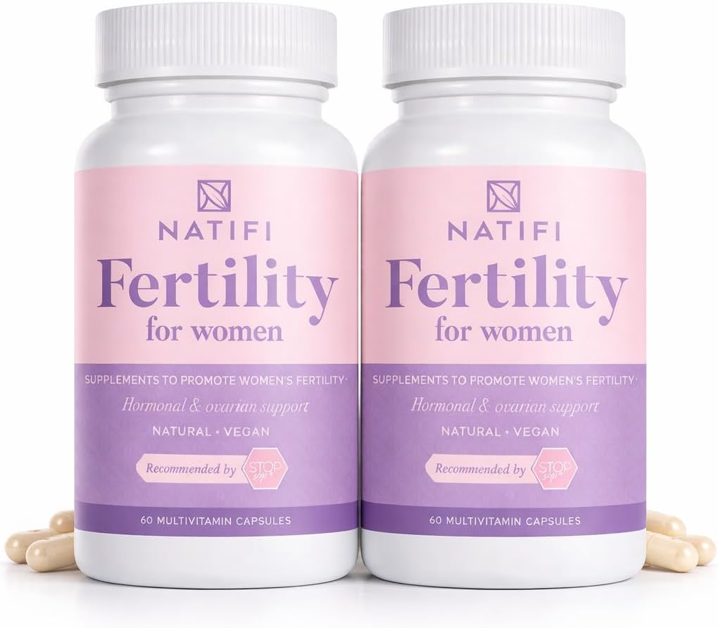 Natifi Conception Fertility Prenatal Vitamins – Supports Regular Cycles, Hormone Balance, and Ovulation (60 Capsules) - görsel 9