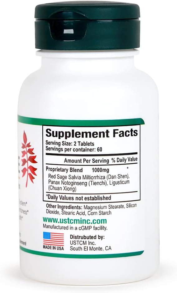 Red Sage Salvia Miltiorrhiza Complex 120 Tablets - görsel 2