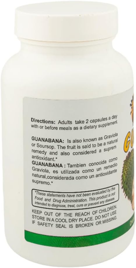 Sunshine Naturals Graviola Supplement - 60 Capsules - görsel 3