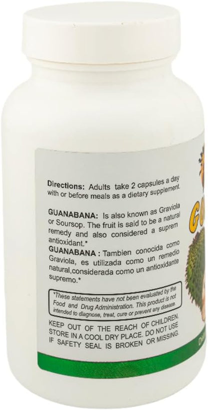 Sunshine Naturals Graviola Supplement - 60 Capsules