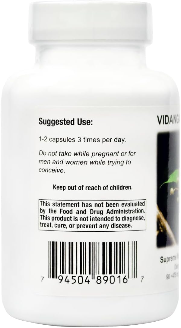Supreme Nutrition Vidanga Supreme - 90 Pure Vidanga Vegetarian Capsules - görsel 3