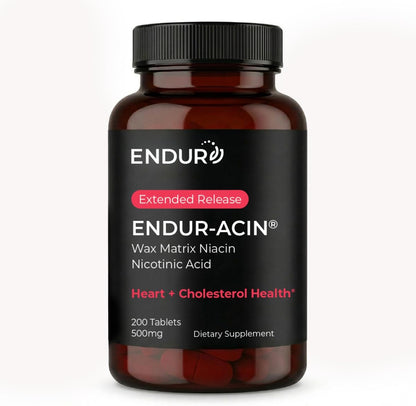 ENDUR-ACIN - Niacin (Vitamin B3) Extended-Release 500 mg, 200 Tablets