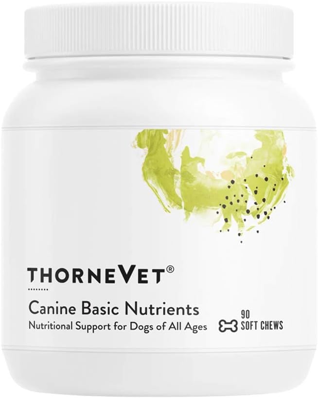 ThorneVET Canine Basic Nutrients – Multivitamin Support for Dogs, 90 Soft Chews - görsel 1