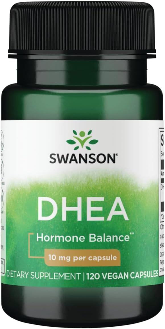 Swanson DHEA 10 mg, 120 Capsules - görsel 1